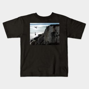 Below Beachy Head Kids T-Shirt